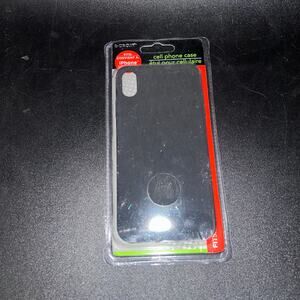 New E-Circuit Black IPhone XS Max Hard Shell Cell Phone Case